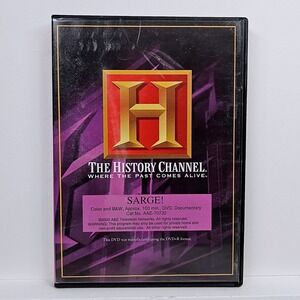 Sarge The History Channel DVD Documentary Military War WWII‎ AAE-70732 2000